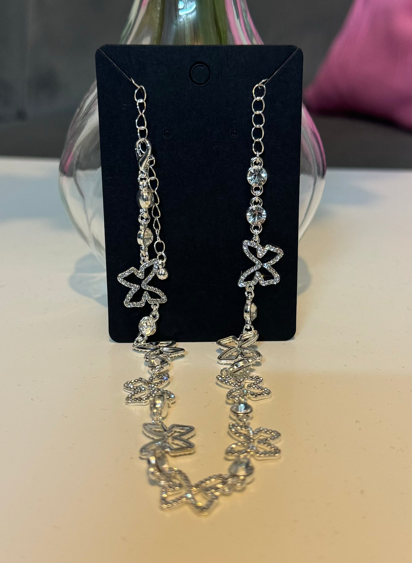 Schmetterling Halskette