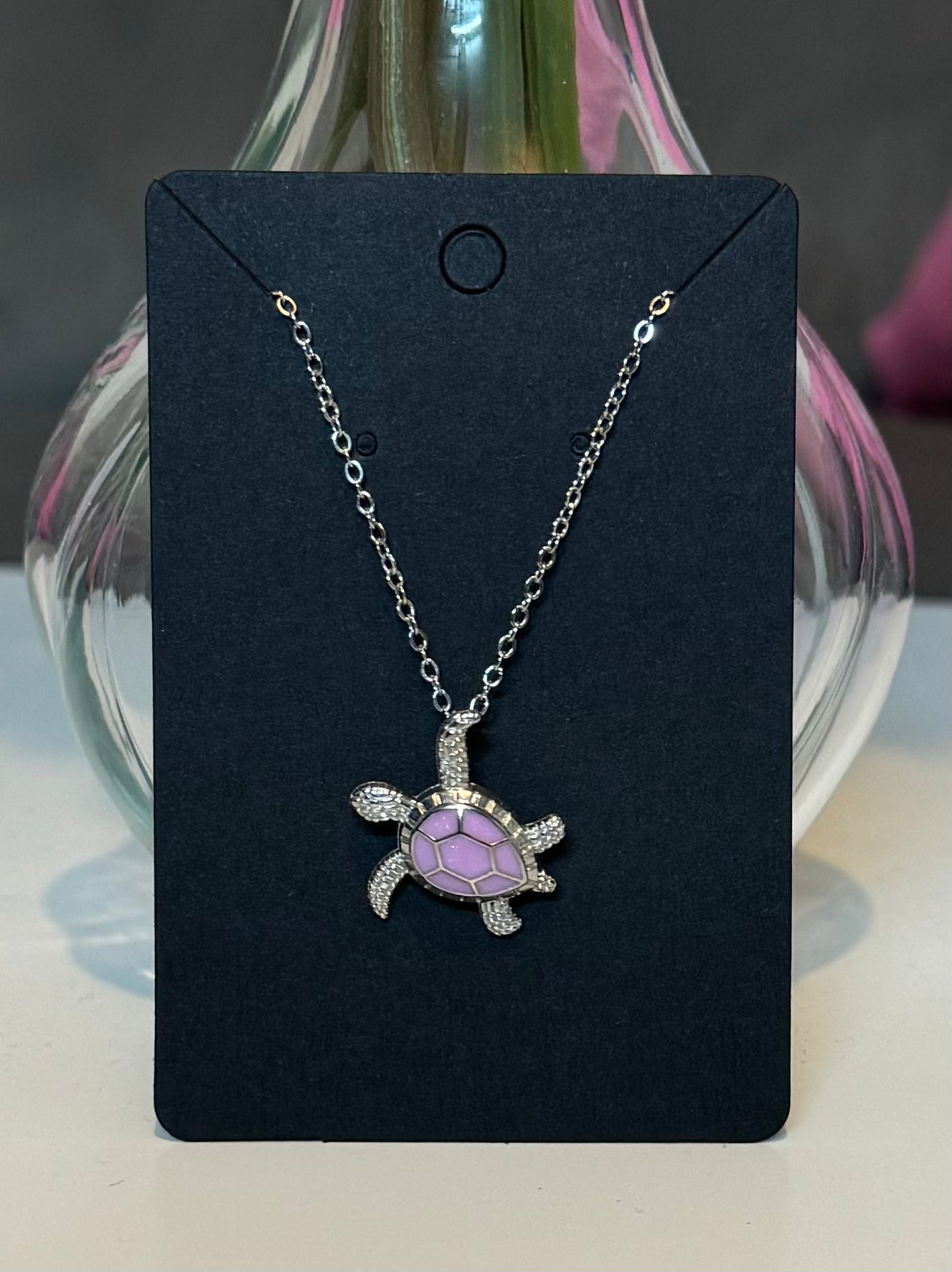 Schildkröte Halskette