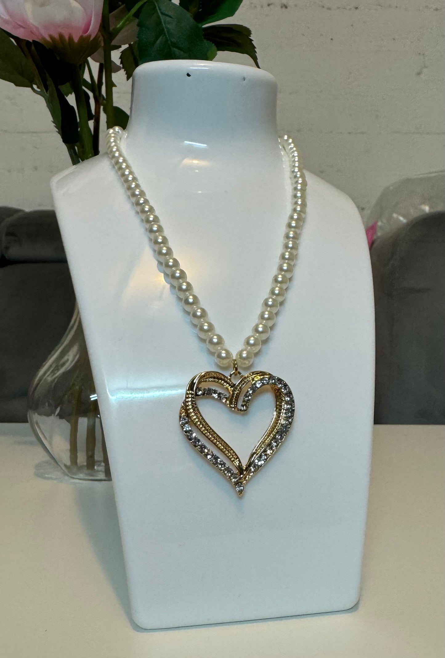 Herz Halskette