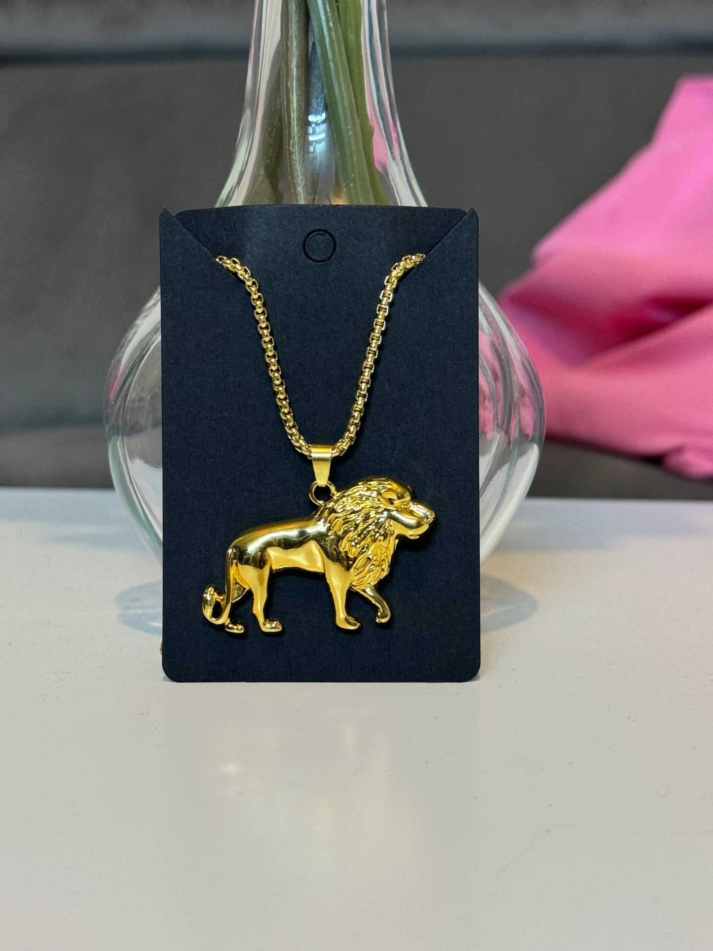 Löwen Halskette