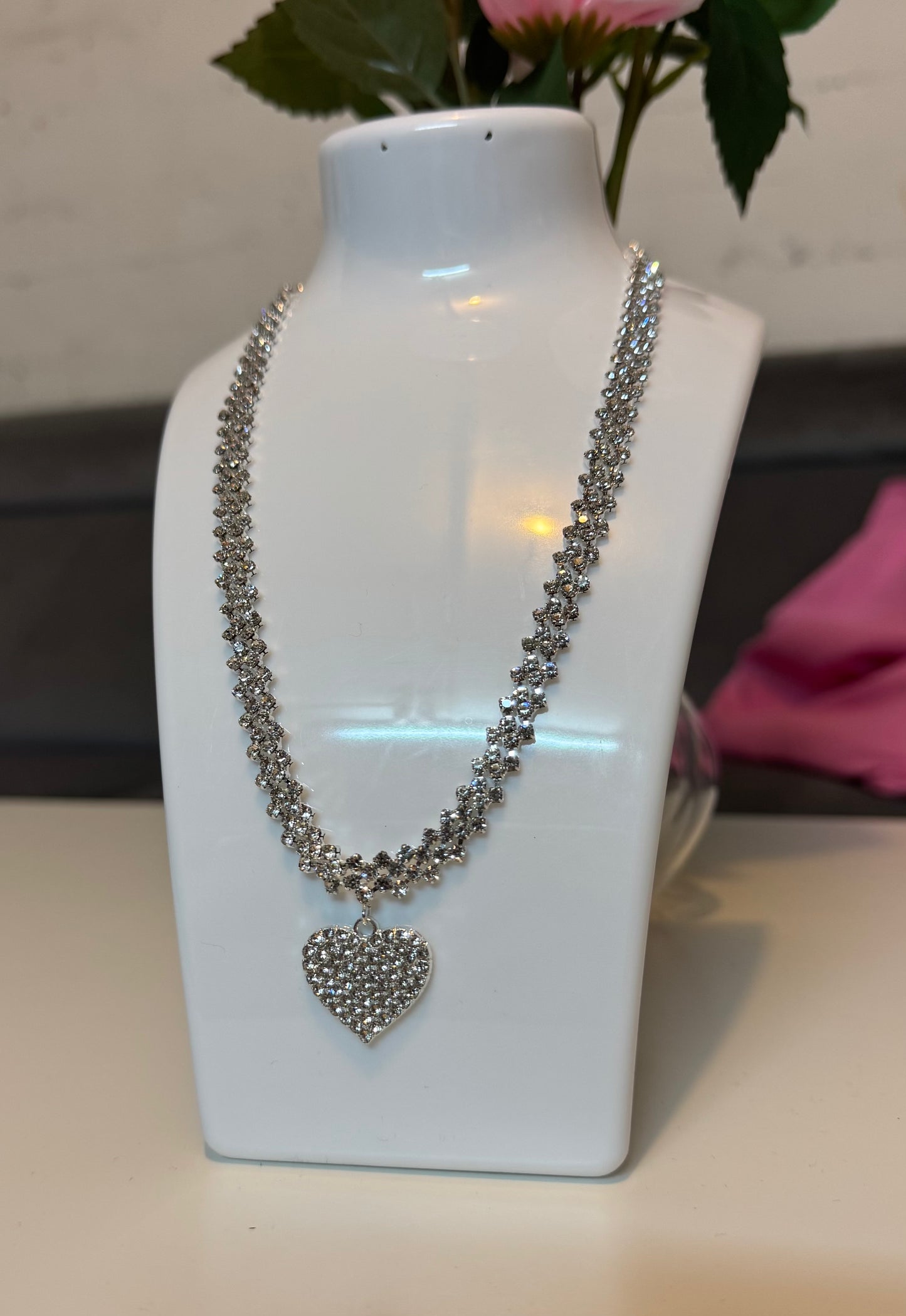 Herz Halskette