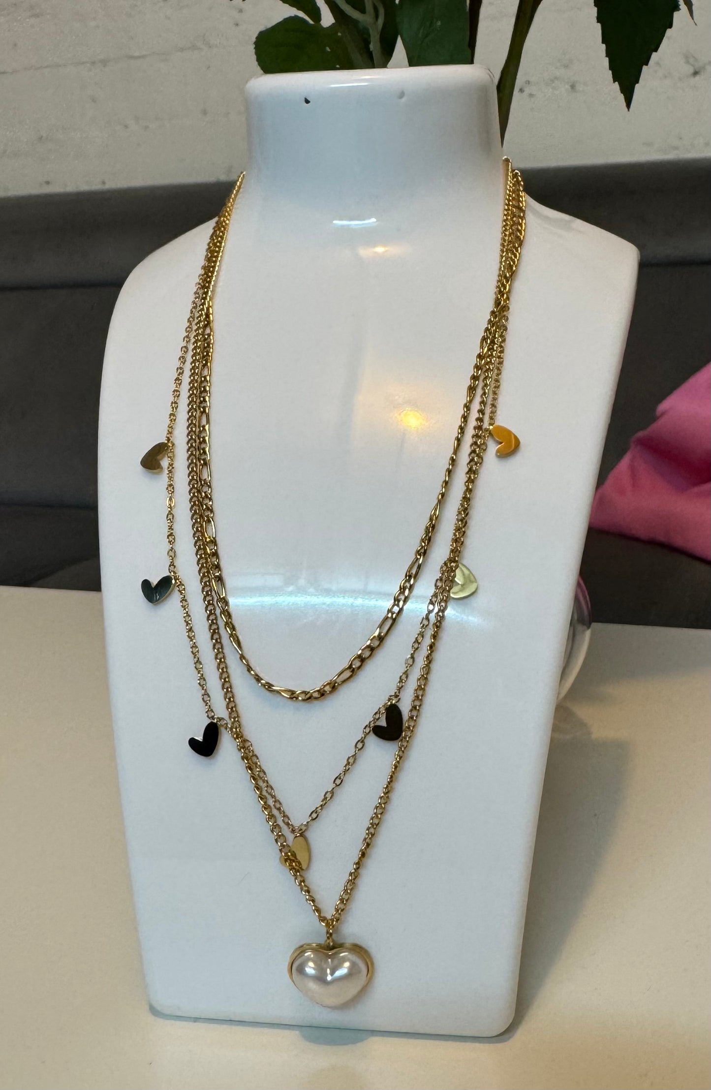 Herz Halskette